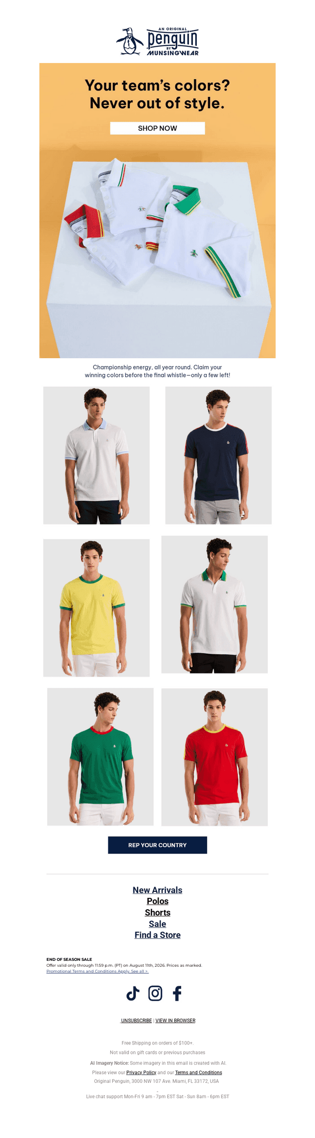 Original Penguin email from Sun, Jul 19, 2026