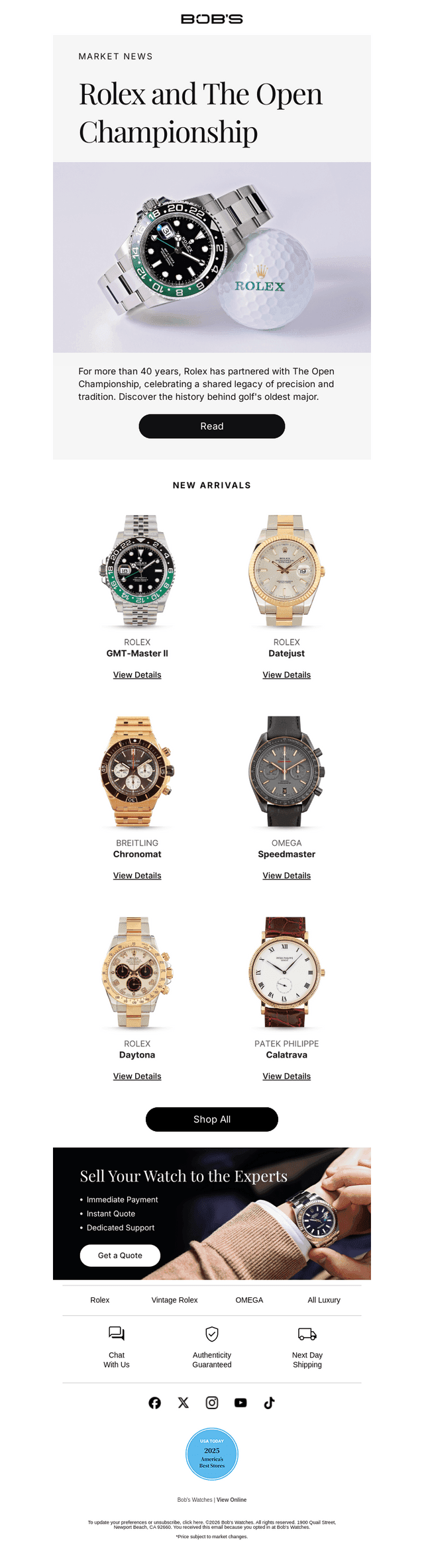 Discover Rolex's Enduring Golf Legacy