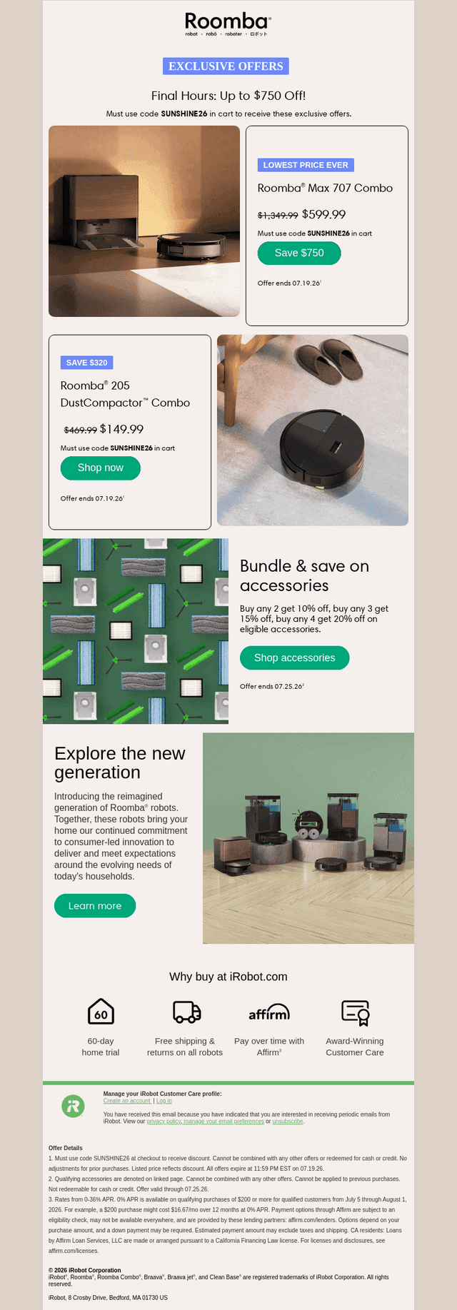 ⏰ Final Hours to Save up to $750—Offer Ends Soon
