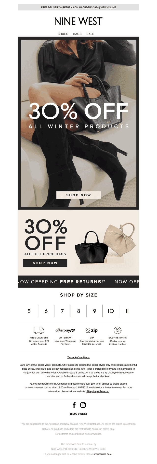 30% Off Winter Products