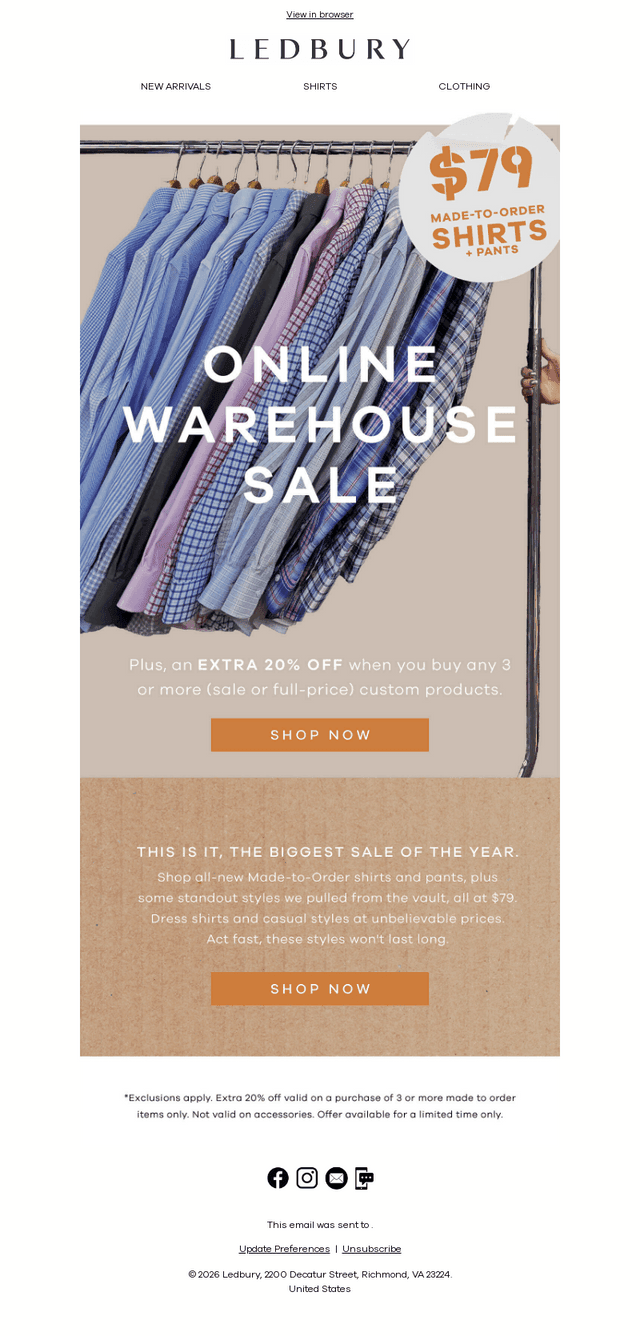 Final Day — Sale Ends Tonight!