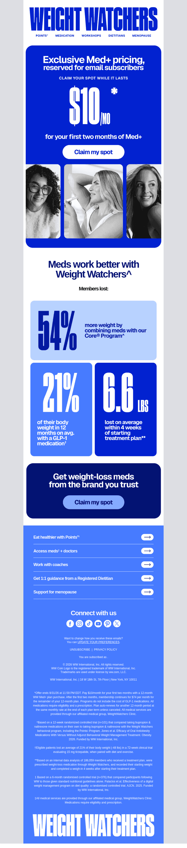 Only email subscribers get this Med+ offer
