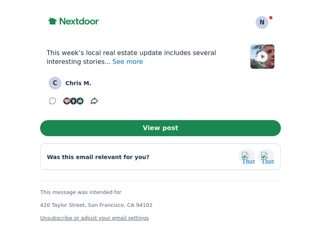 Next email from Mon, Jul 20, 2026
