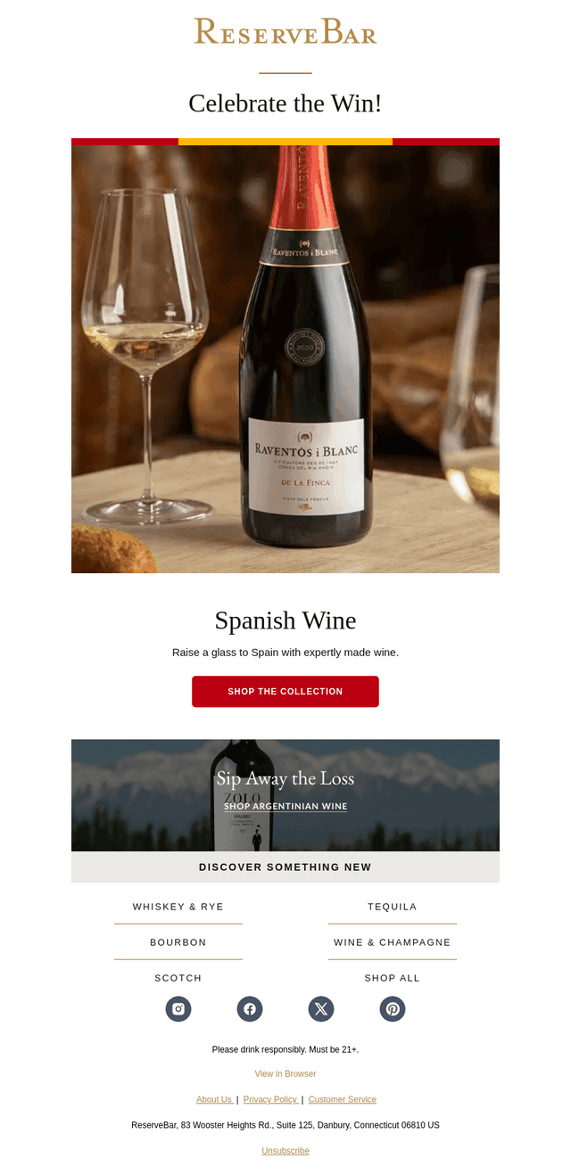 Spanish Wine For The Win 🍷