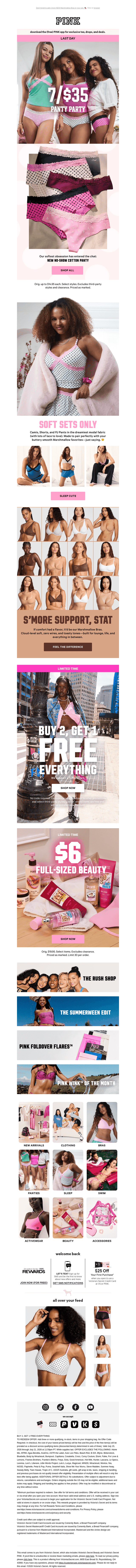 Victorias Secret email from Mon, Jul 20, 2026