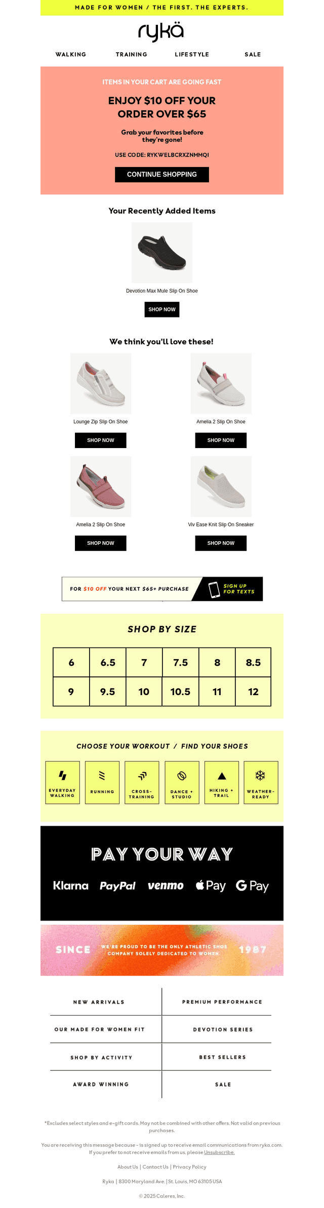 Items in your cart are going fast.