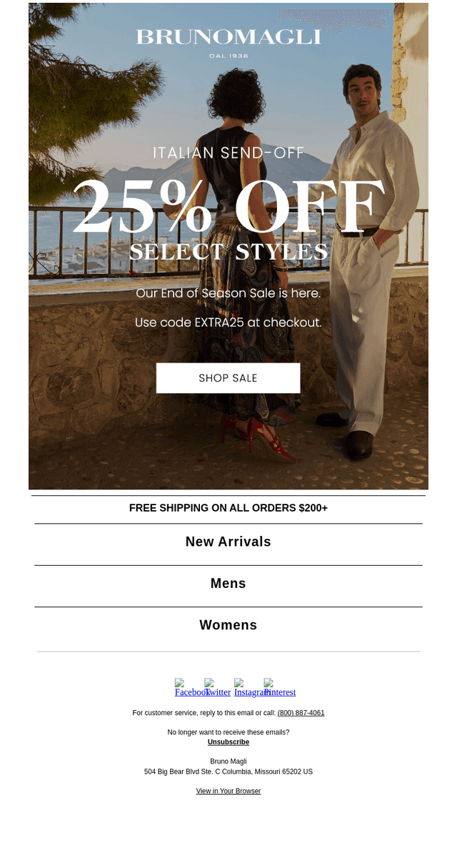 Get 25% OFF Your Next Purchase