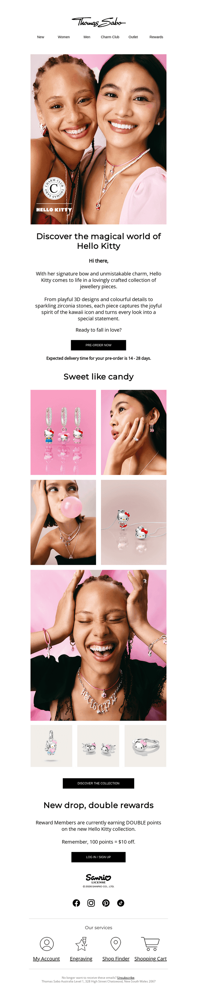 THOMAS SABO email from Mon, Jul 20, 2026