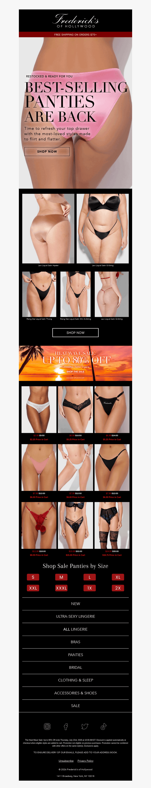 RESTOCK ALERT: Your Favorite Panties are Back