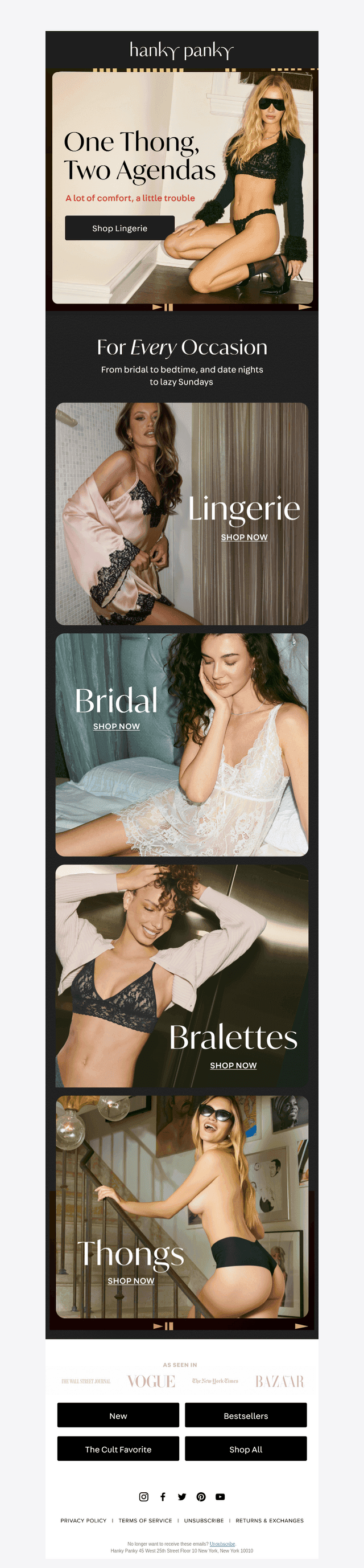 The Lingerie Edit