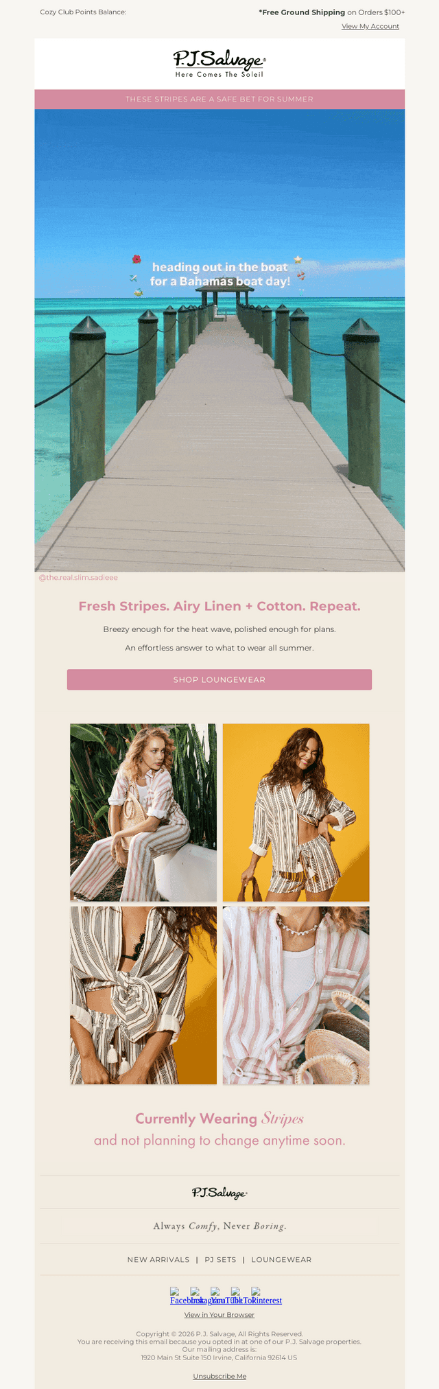 Forecast: Easy, Breezy Stripes 🍃
