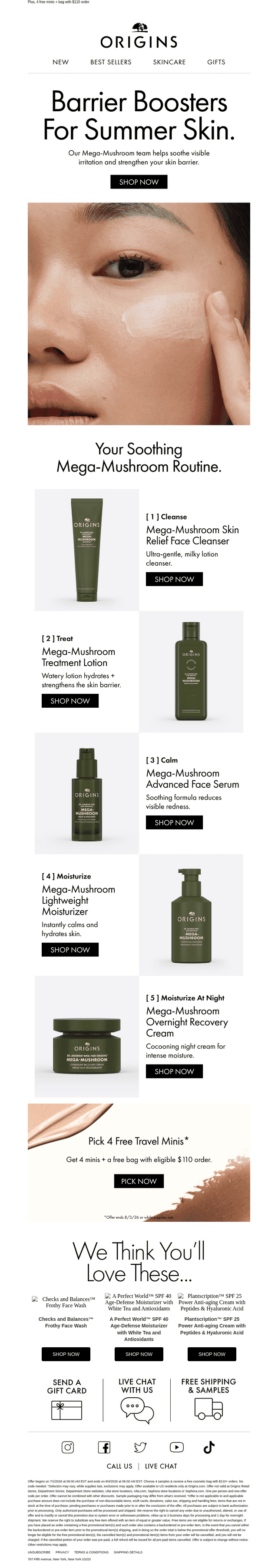 Inside: Your Soothing Mega-Mushroom Routine.