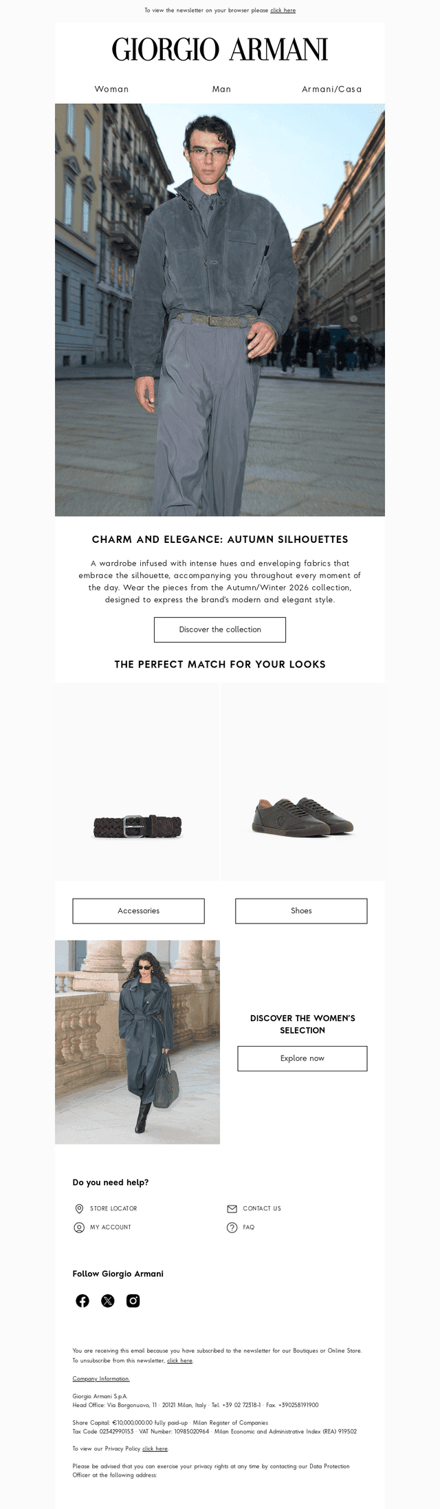 Discover the autumn selection