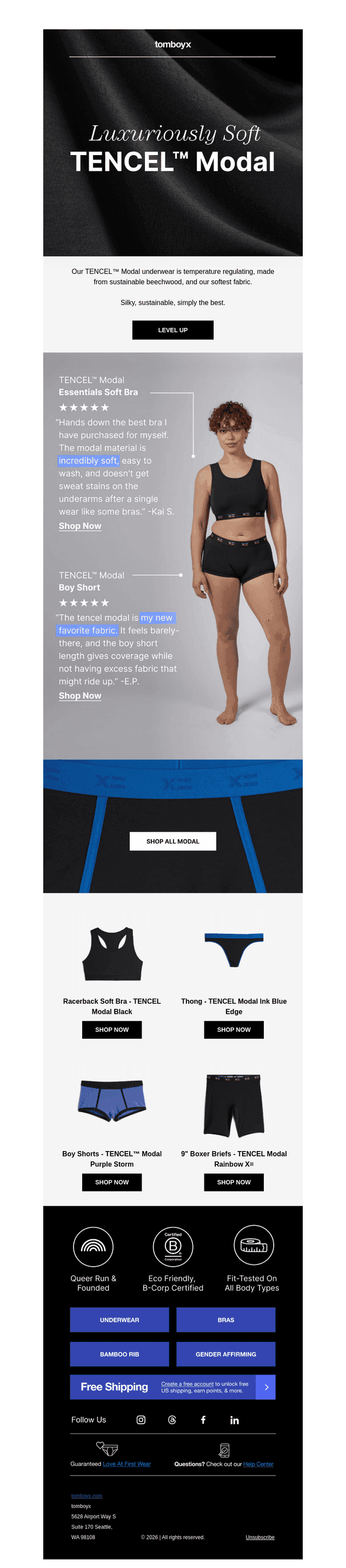 TomboyX email from Tue, Jul 21, 2026