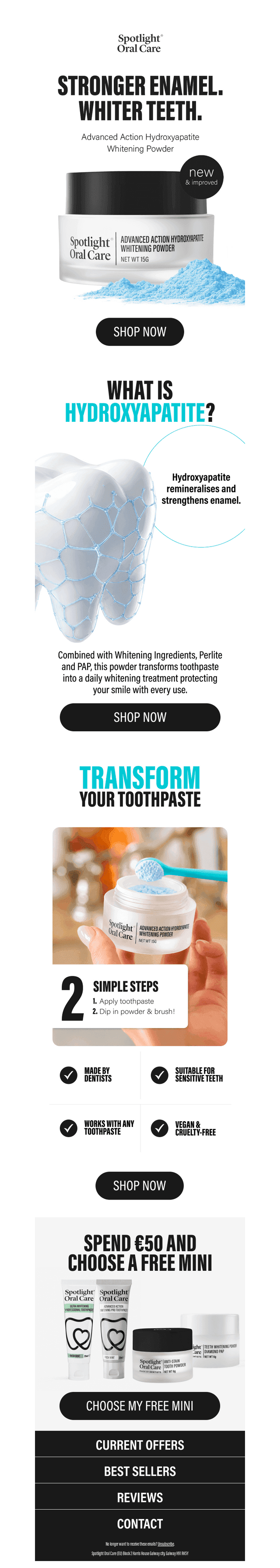 Strengthen while you whiten!️🦷