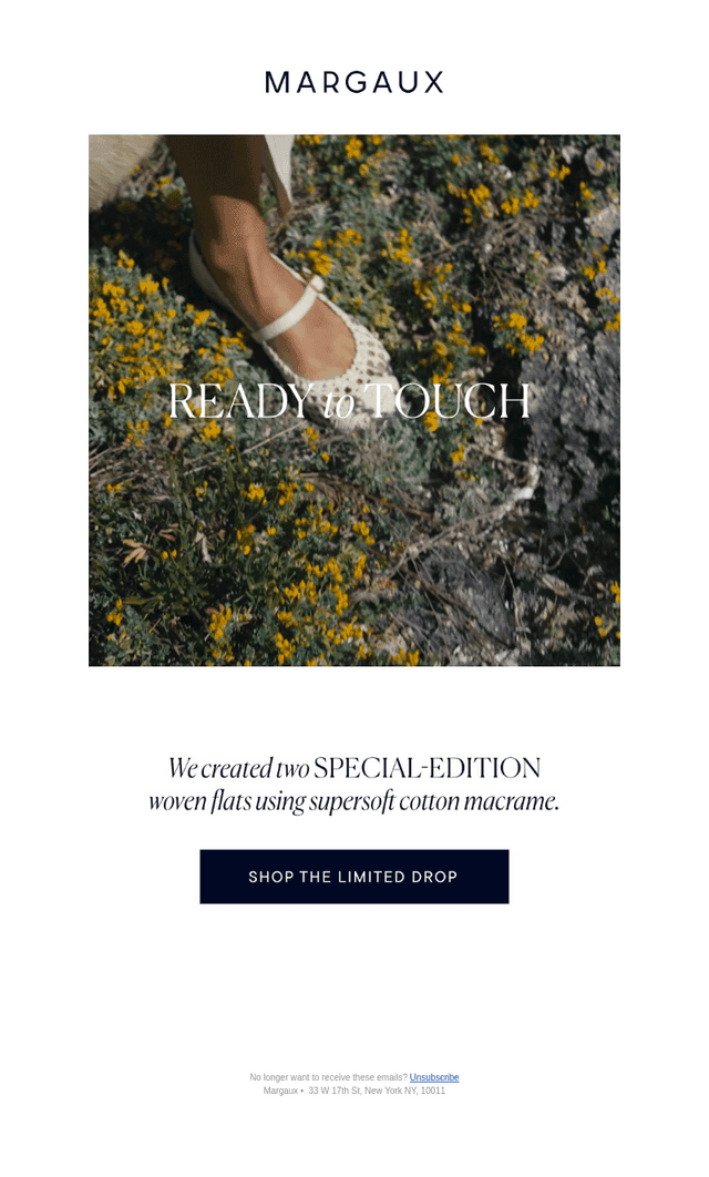 Limited edition (and SO soft)
