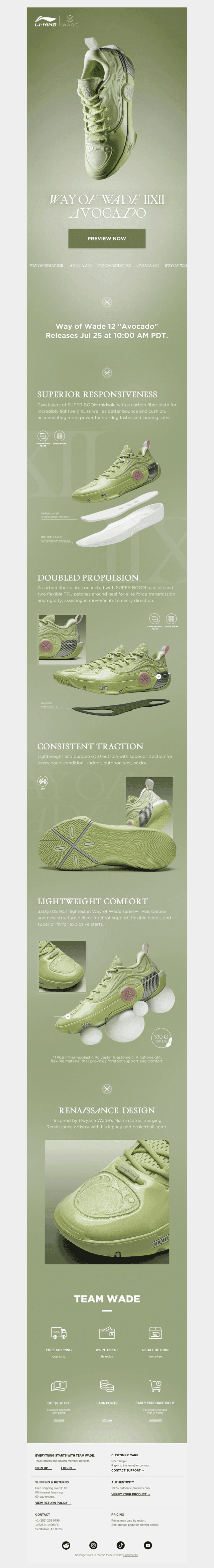 Way of Wade email from Wed, Jul 22, 2026