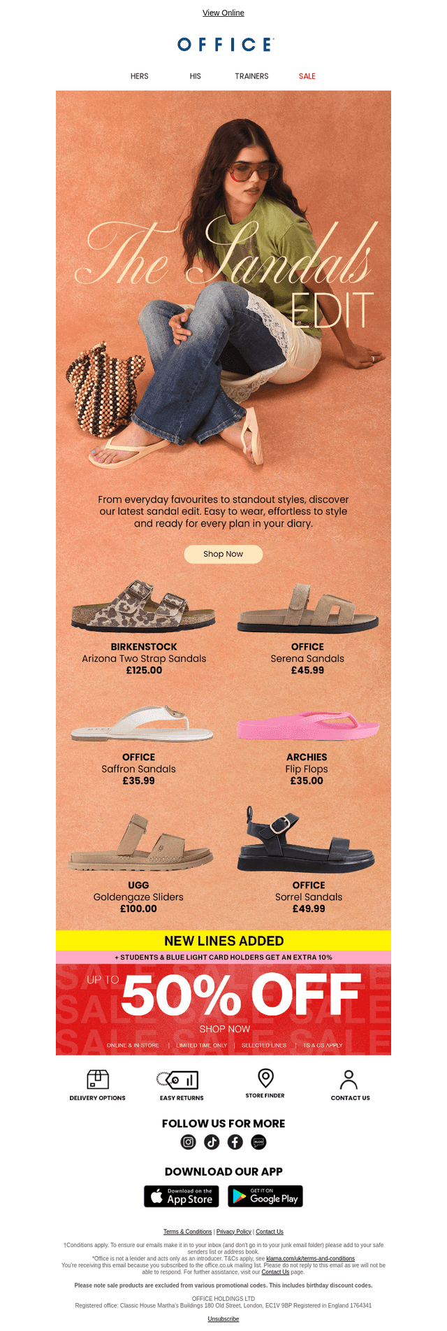 Here's your sandals edit🩴