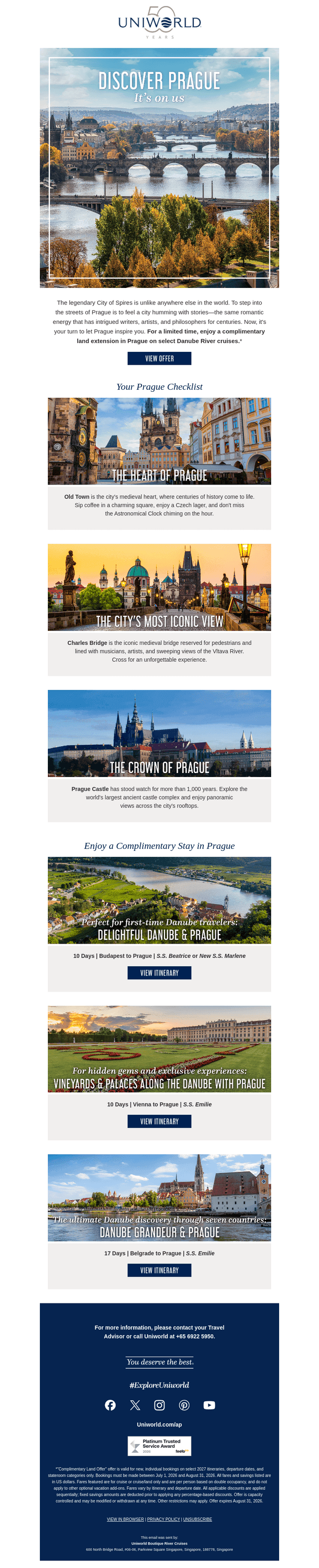 Discover Prague. It’s On Us.