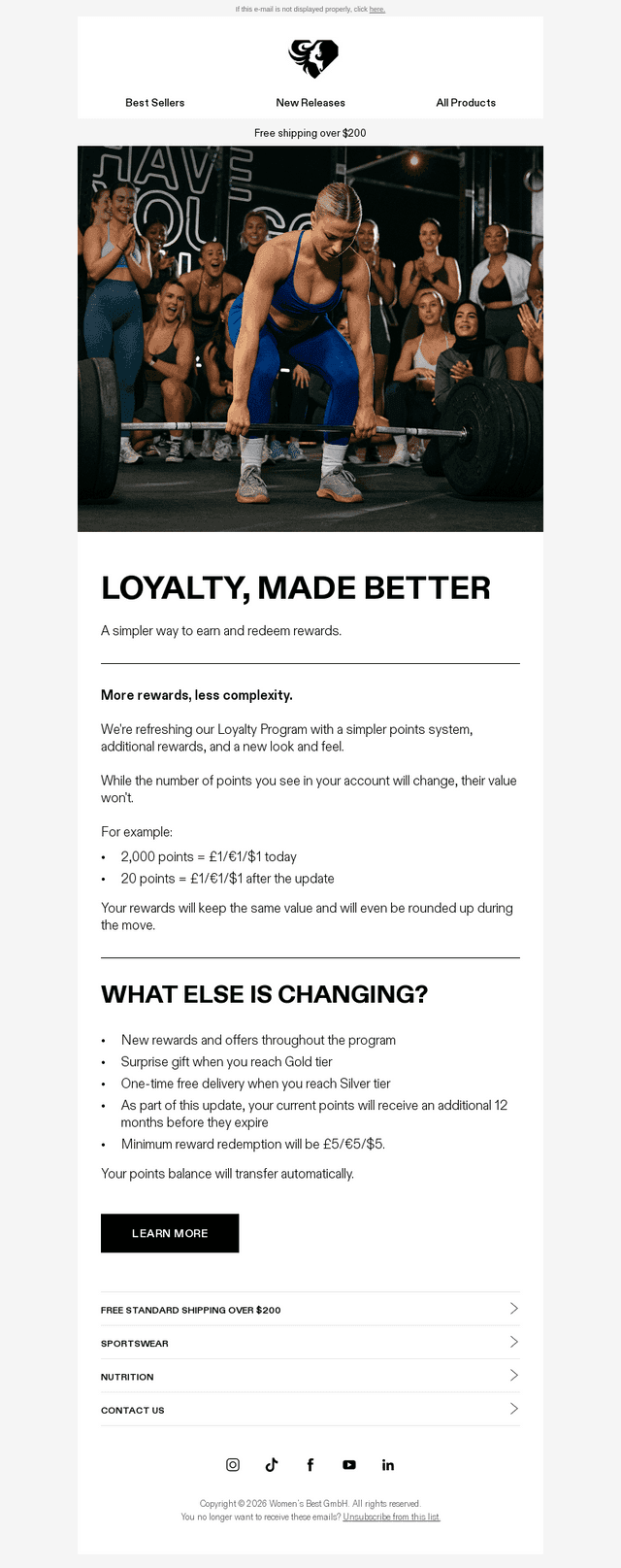 Women's Best email from Thu, Jul 23, 2026