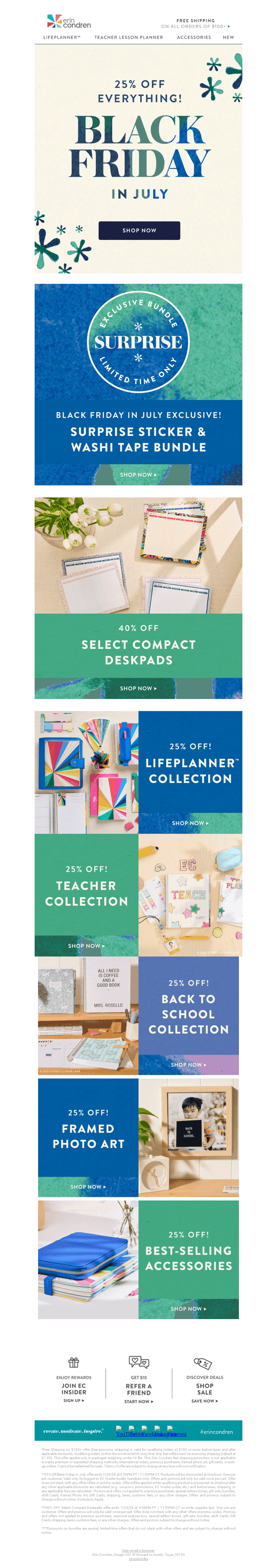 Don't Forget—25% Off Sitewide