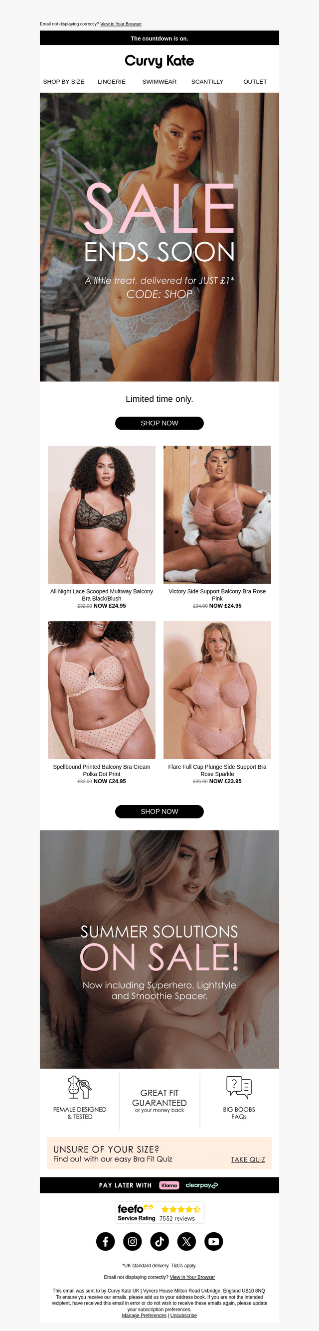 SALE ENDS SOON ⏰