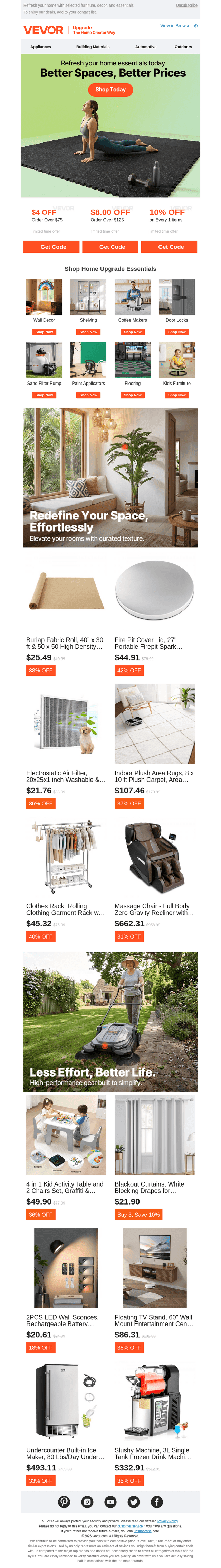 Elevate Your Space: Up to 30% OFF Selected Items