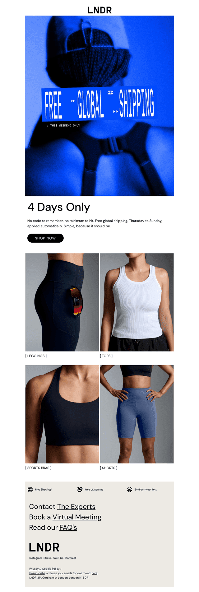 Free Global Shipping