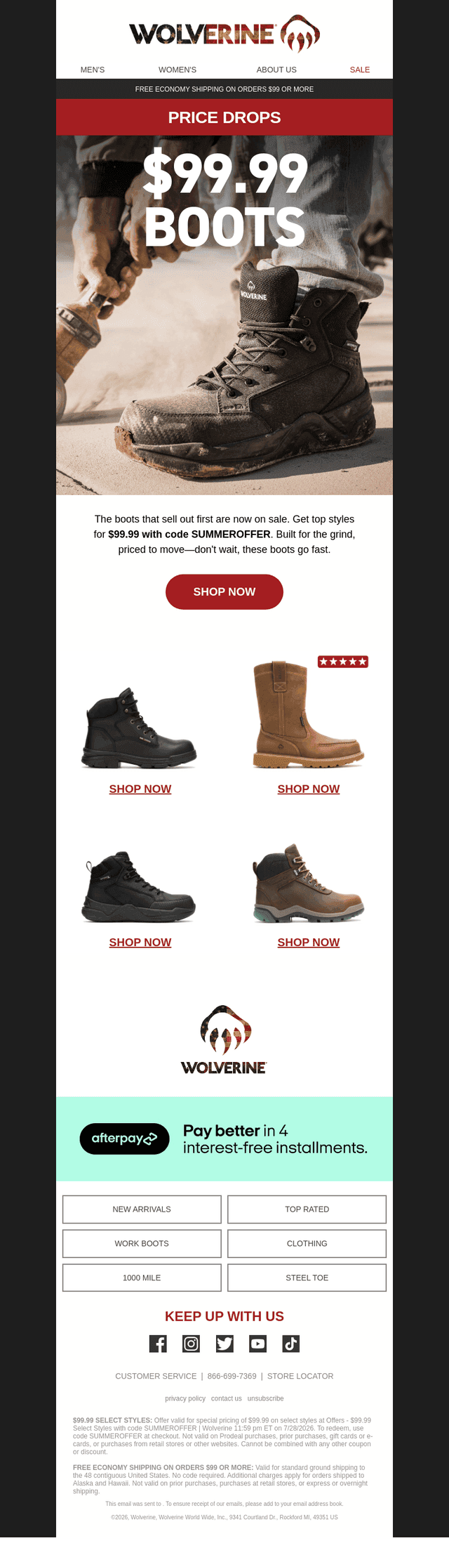 Worn-Out Boots? Here's Your Fix: $99.99