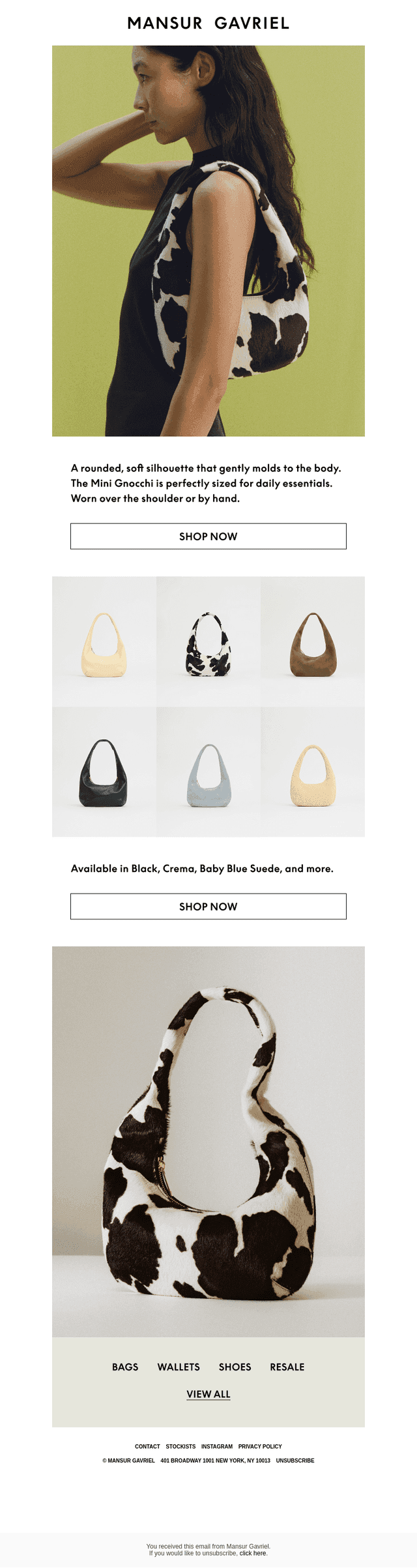 The Mini Gnocchi Bag