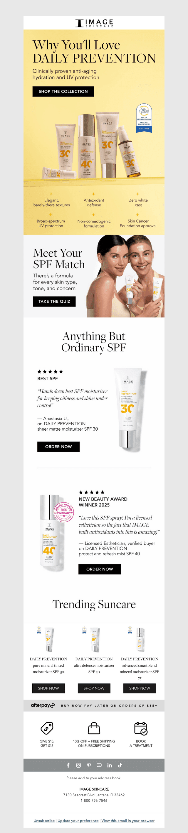 IMAGE Skincare email from Sat, Jul 25, 2026