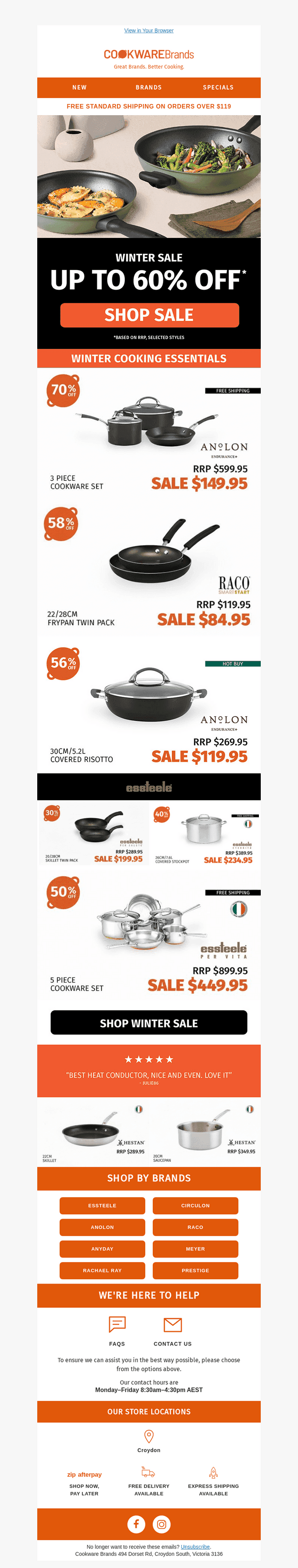 Save Up To 60% On Our Winter Top Picks