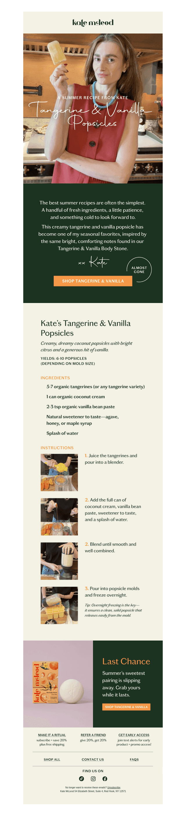 Kate McLeod email from Sat, Jul 25, 2026