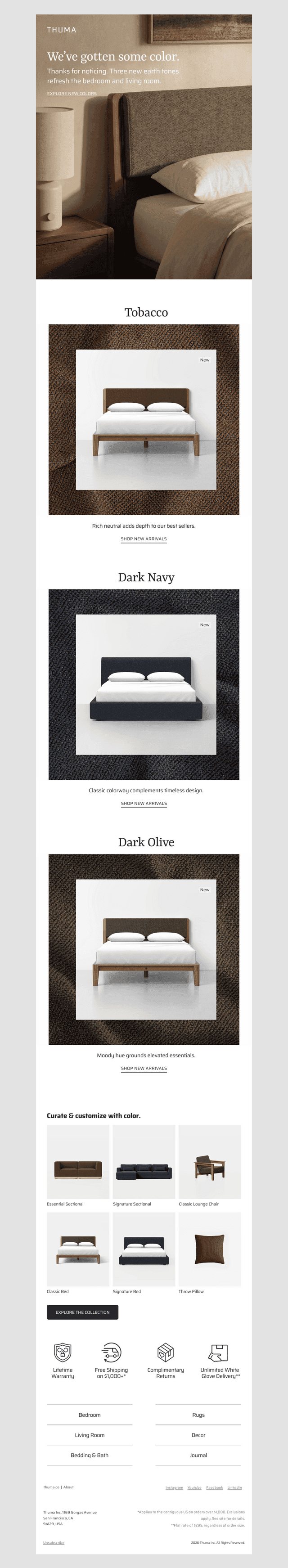New colors, this way.