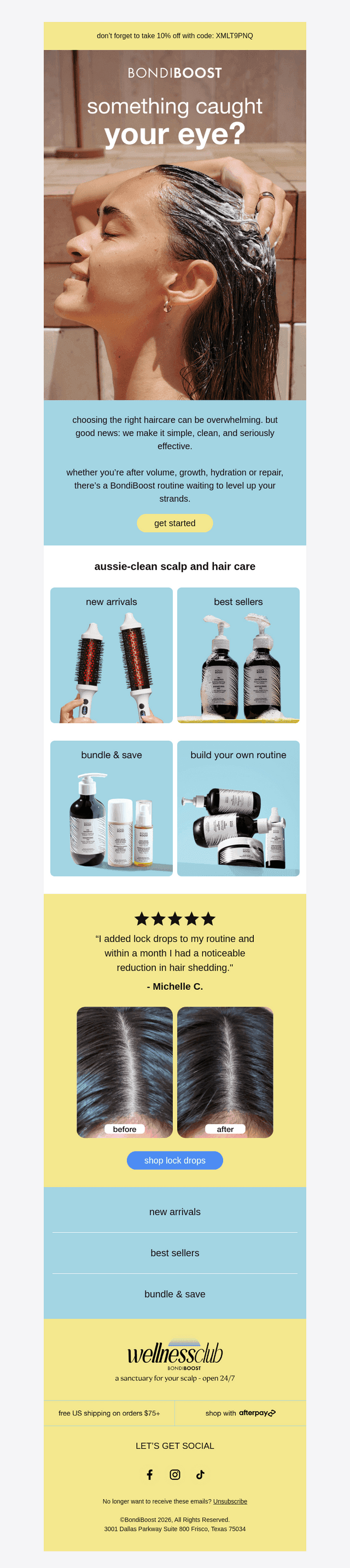 BondiBoost email from Sat, Jul 25, 2026