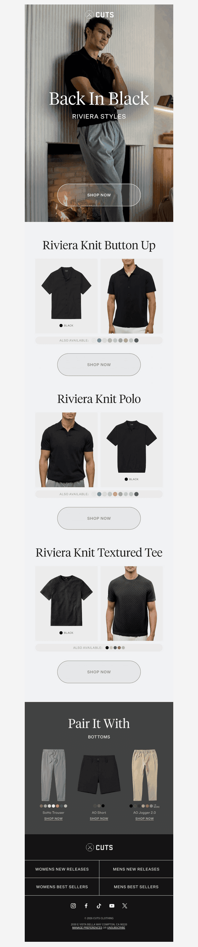 Riviera in Black