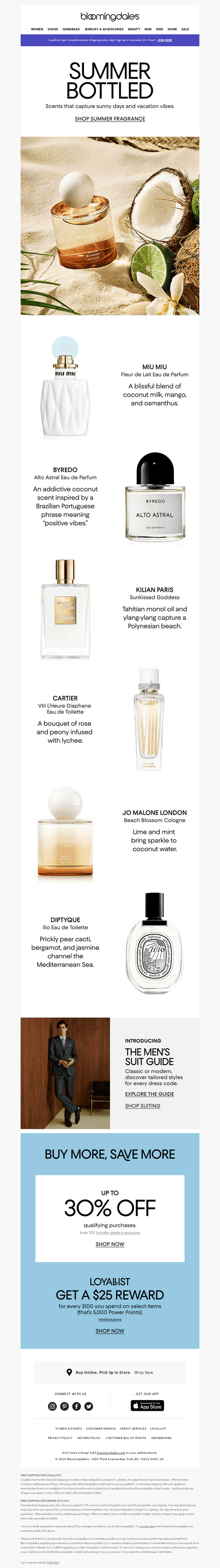 Scents that bottle summer ️