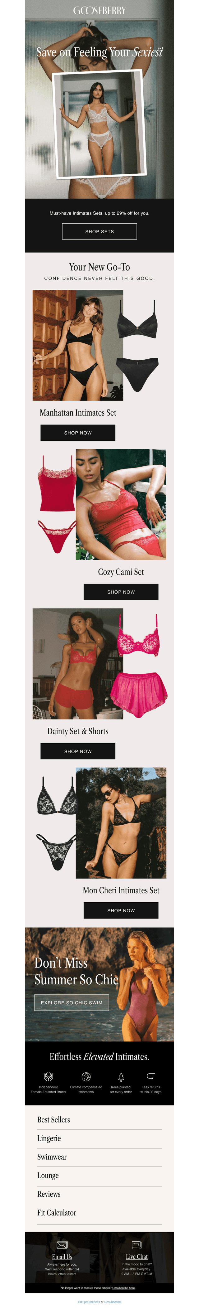 Intimates Sets You’ll Love