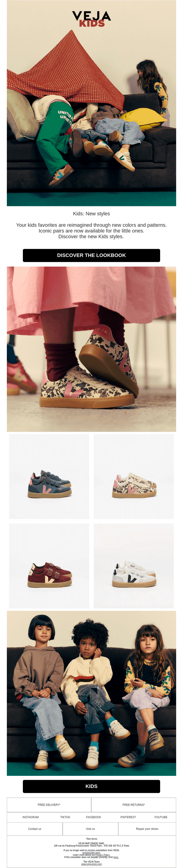 Kids: New styles