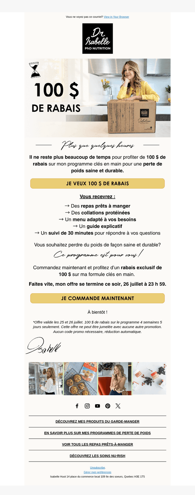 Il ne reste plus beaucoup de temps...