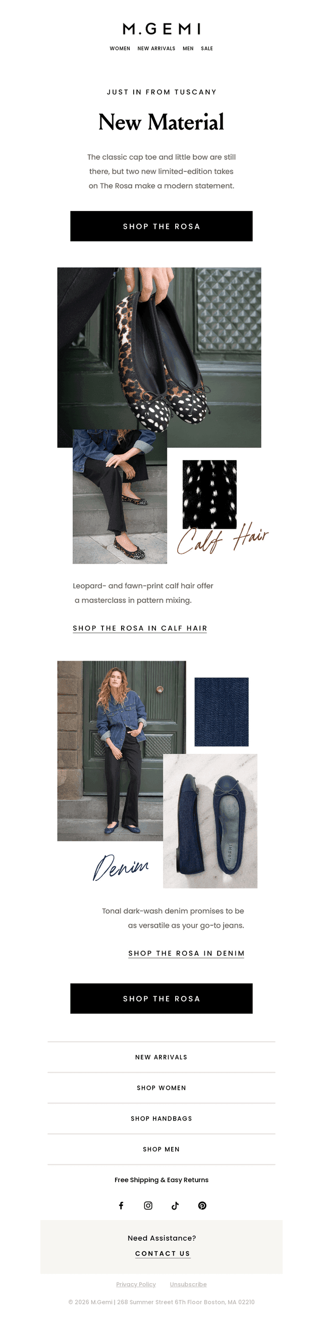 This Week’s Drop: Calf Hair & Denim