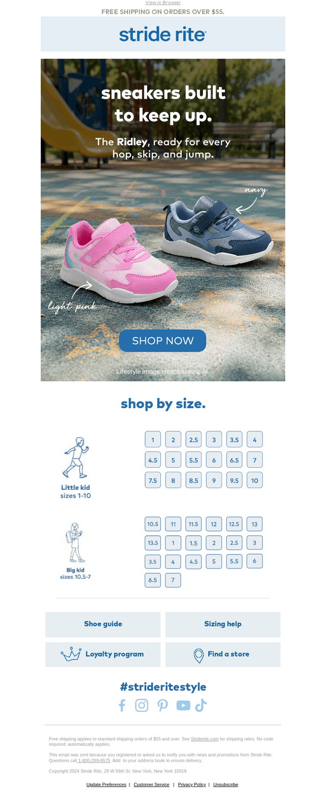 Sneakers Built to Keep Up