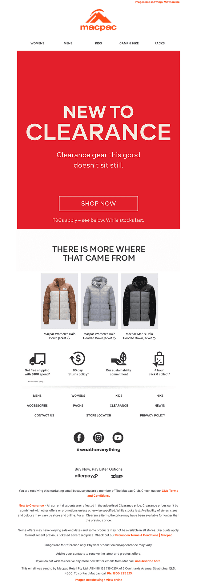 Still Thinking About Clearance Gear?