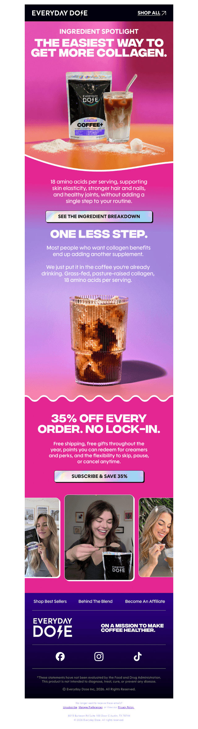 Why we put collagen in Coffee+