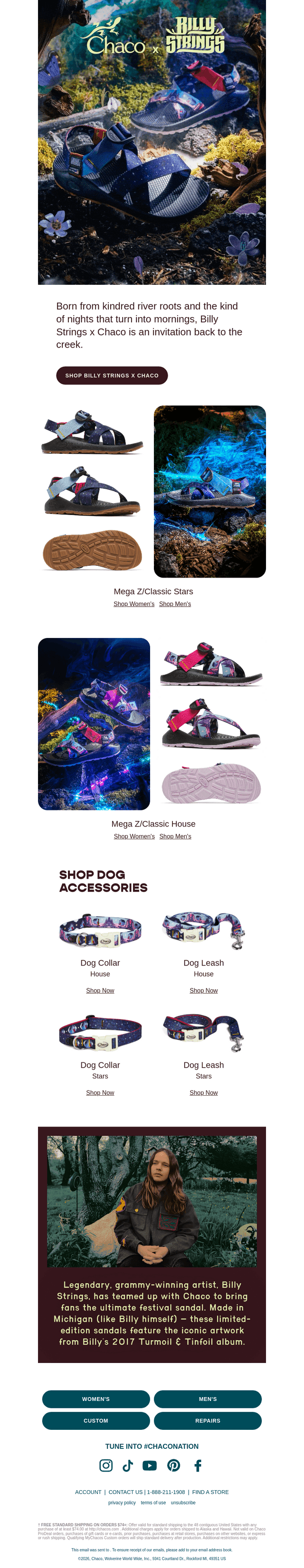 Chaco email from Mon, Jul 27, 2026