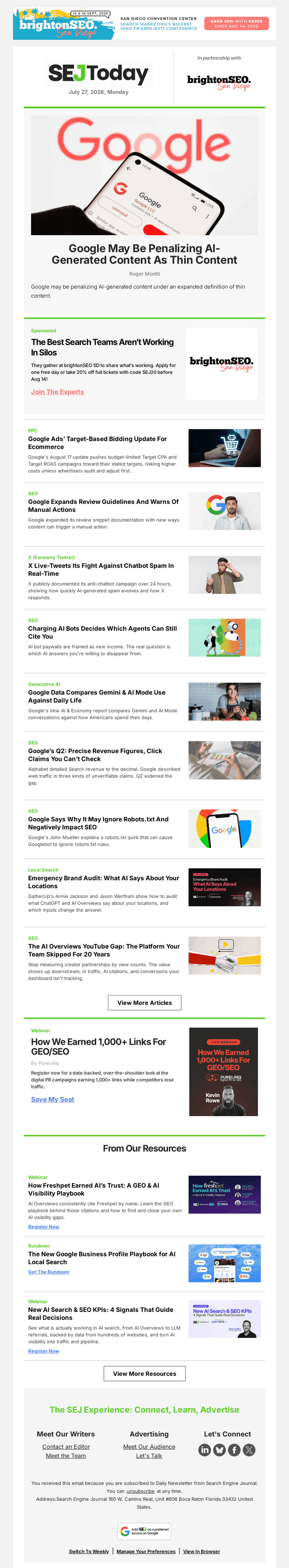 Google May Be Penalizing AI-Generated Content As Thin Content