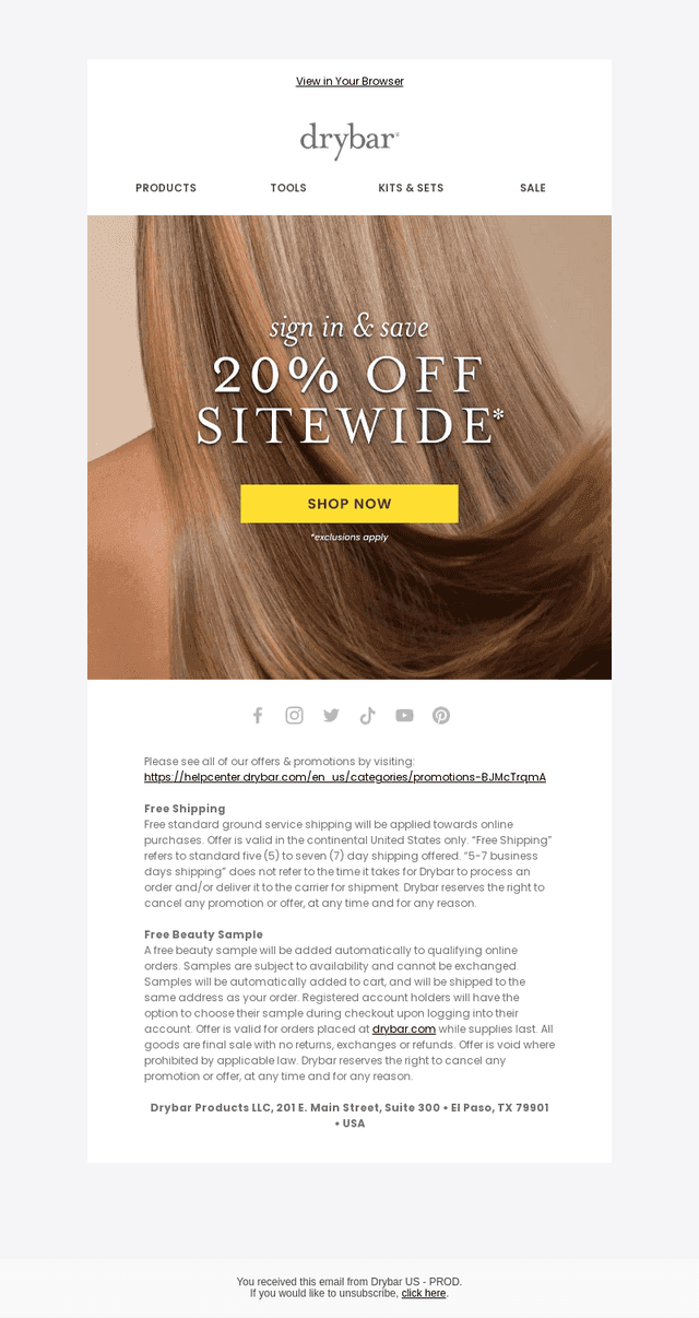 Starts Now! 20% OFF SITEWIDE 🎉