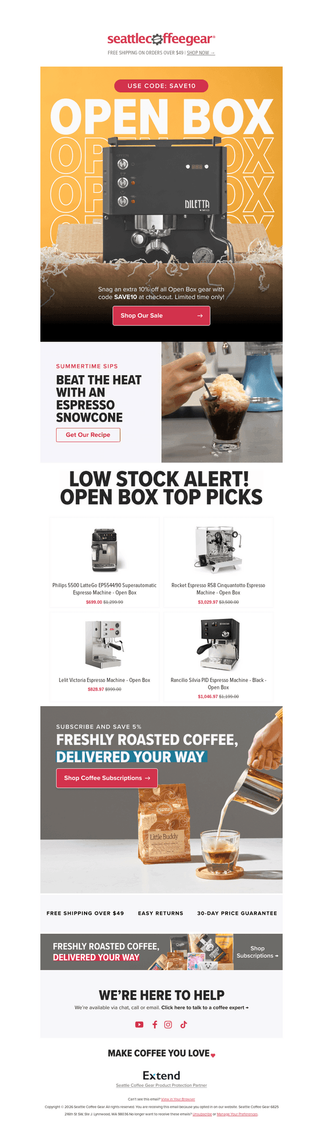 Summertime Sips: Sweet Espresso Snowcone