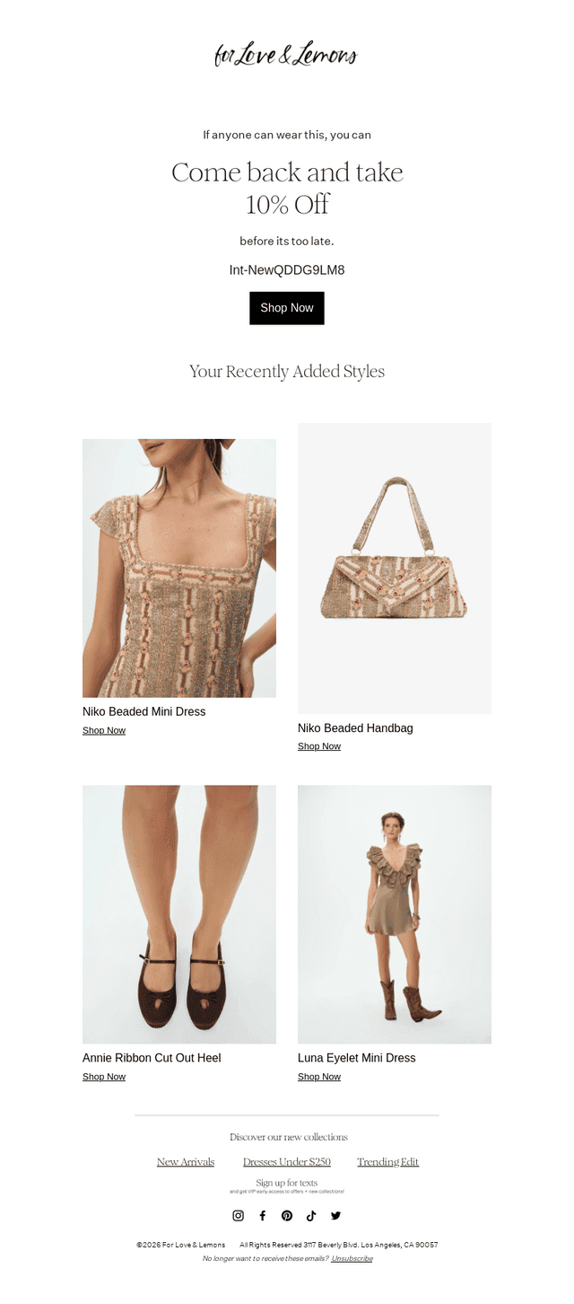 New Muses get 10% off