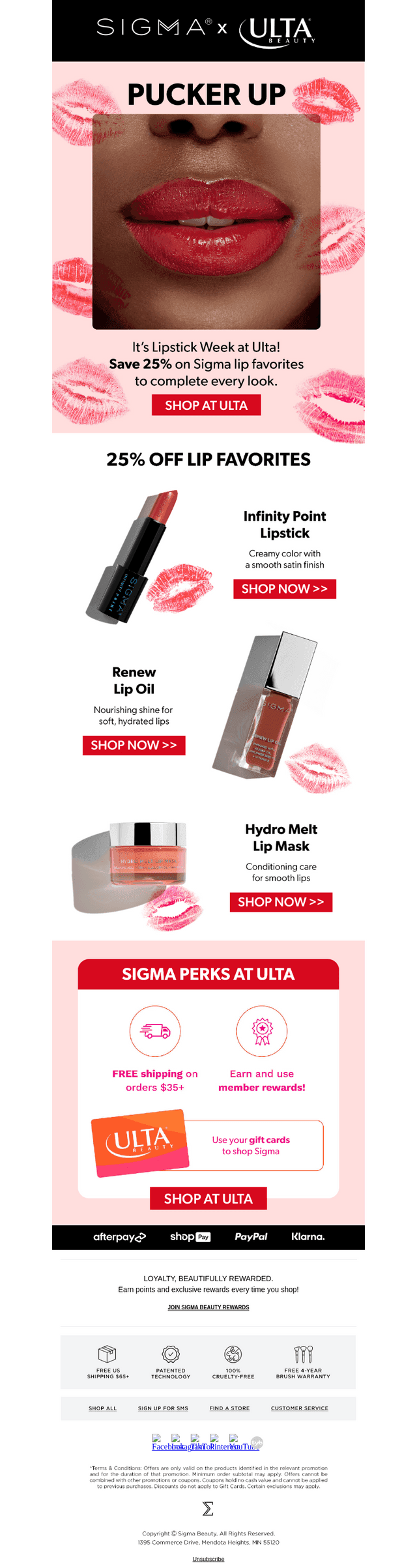 Pucker Up, It’s Lipstick Week 🧡